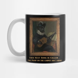 funny dog portrait Pug Mug